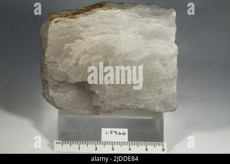 Criolite. Minerali. America del Nord; Danimarca; Groenlandia; Sermersooq; Kangilinnguit Arsukfjorden; Ivittuut Foto Stock