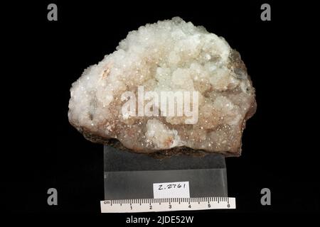 Hemimorphite. Minerali. Nord America; USA; New Jersey; Contea di Sussex; Ogdensburg; Sterling Hill Foto Stock