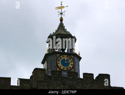 Vista esterna della casa signorile Knole House vicino a Sevenoaks Kent Inghilterra Regno Unito Foto Stock