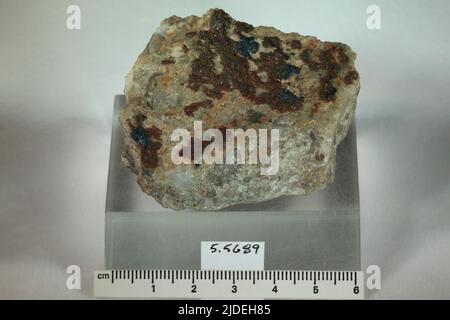 Minerali di Adamite. Europa; Francia; Provenza; Dipartimento Var; le Pradet; Miniera di la Garonna Foto Stock