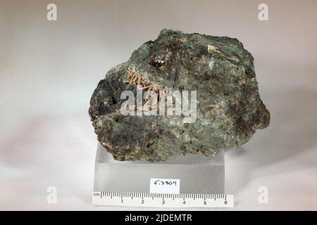 Andradite. Minerali. Nord America; USA; Pennsylvania; Chester County; Warwick Foto Stock