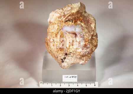 Minerali opali. Nord America; USA; Idaho; Clark County; Spencer; Miniera di montagna Opal Foto Stock