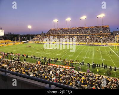 Tim Hortons campo Hamilton Tiger Cats Foto Stock