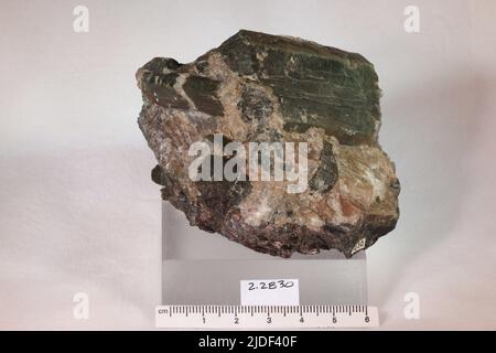 Enstatite. Minerali. Europa; Norvegia; Provincia di Telemark; Bamble Foto Stock