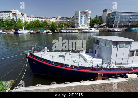 Porto galleggiante, Bristol. Foto Stock