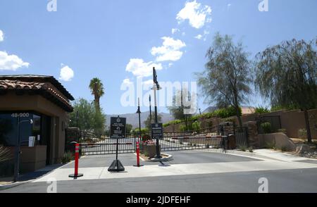 Palm Springs, California, USA 11th Giugno 2022 una visione generale dell'atmosfera della ex casa di Singer Bing Crosby il 11 Giugno 2022 a Palm Springs, California, USA. Foto di Barry King/Alamy Stock Foto Foto Stock