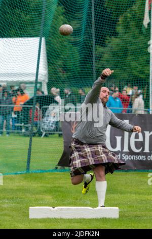 19 giugno 2022. Hazlehead, Aberdeen, Scozia. Si tratta di un concorrente del Glenfiddich Heavy Events Championship. Foto Stock