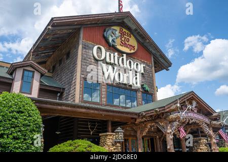 Bass Pro Shops Outdoor World a Leeds, Alabama, appena fuori Birmingham. (USA) Foto Stock