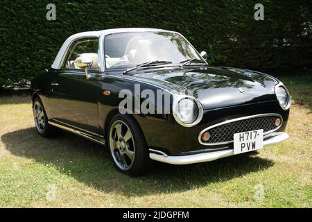 Nero Nissan Figaro Foto Stock