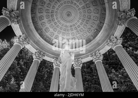 Tempio commemorativo Satterwhite al Cave Hill Cemetery - Louisville - Kentucky Foto Stock