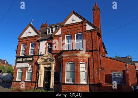 The Coach and Horses pub, 84 Old Liverpool Rd, GT Sankey, Warrington , Cheshire, Inghilterra, UK,WA5 1BU Foto Stock