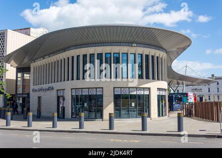 Gloucester Transport Hub, Station Road, Gloucester, Gloucestershire, Inghilterra, Regno Unito Foto Stock