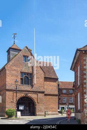 Watlington Town Hall High Street, Watlington, Oxfordshire, England, Regno Unito Foto Stock