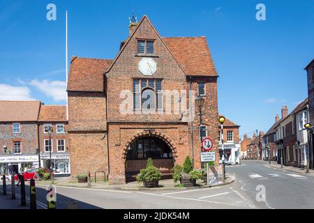 Watlington Town Hall High Street, Watlington, Oxfordshire, England, Regno Unito Foto Stock