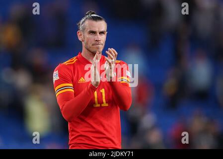 Foto del file datata 08-06-2022 del Galles Gareth Bale, che ha accolto con favore un investimento di £ 4million nel calcio di base in Galles dopo la qualificazione della Coppa del mondo. Data di emissione: Mercoledì 22 giugno 2022. Foto Stock