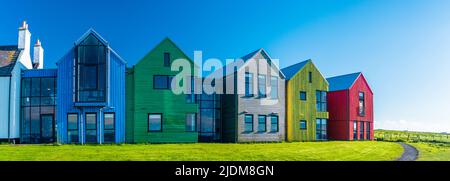 John o' Groats, Canisbay, Caithness, NC500, Scozia settentrionale, REGNO UNITO Foto Stock