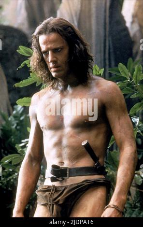 CHRISTOPHER LAMBERT, Greystoke: La leggenda di Tarzan signore delle scimmie, 1984 Foto Stock