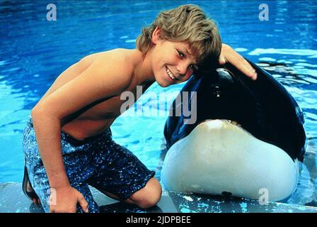 JASON JAMES RICHTER, Free Willy, 1993 Foto Stock