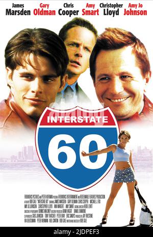 MARSDEN,FOX,POSTER, INTERSTATE 60: EPISODI DELLA STRADA, 2002 Foto Stock