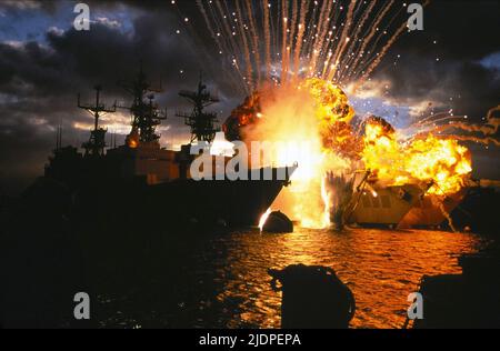 Attacco giapponese scena, PEARL HARBOR, 2001 Foto Stock