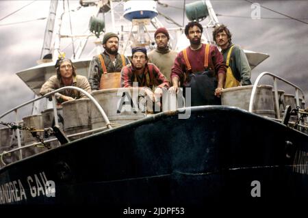 FICHTNER, REILLY, WAHLBERG, CLOONEY, PAYNE, HAWKES, LA TEMPESTA PERFETTA, 2000 Foto Stock