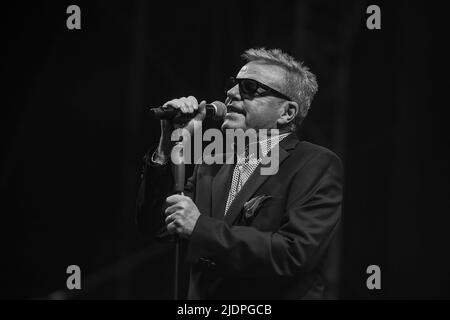 PORTSMOUTH, INGHILTERRA: Follia titolo giorno 1 del festival vittorioso con: Graham McPherson dove: Londra, Regno Unito quando: 27 ago 2021 credito: Neil Lupin/WENN Foto Stock