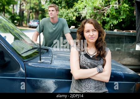 HEMSWORTH,CYRUS, L'ULTIMA CANZONE, 2010, Foto Stock