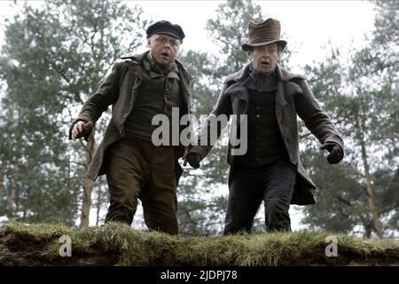 PEGG, SERKIS, BURKE E LEPRE, 2010, Foto Stock