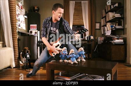 HARRIS,GUTSY,BRAINY,GROUCHY, THE SMURFS, 2011, Foto Stock