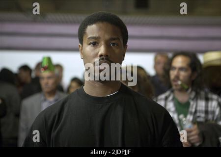 MICHAEL B. JORDAN, STAZIONE DI FRUITVALE, 2013, Foto Stock