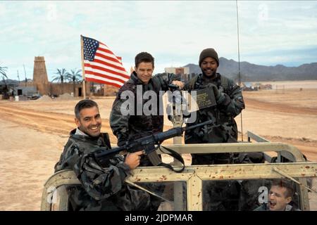 CLOONEY,WAHLBERG,CUBE,JONZE, tre re 1999 Foto Stock