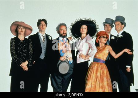 THOMAS,GRANT,CALLOW,MACDOWELL,COLEMAN,HANNAH,FLEET, QUATTRO MATRIMONI E UN FUNERALE, 1994 Foto Stock