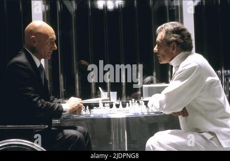 STEWART, MCKELLEN, X-MEN, 2000 Foto Stock