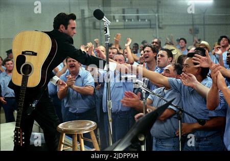 JOAQUIN PHOENIX, A PIEDI LA LINEA, 2005, Foto Stock