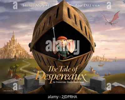 DESPEREAUX POSTER, LA STORIA DI DESPEREAUX, 2008, Foto Stock