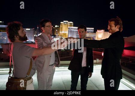 GALIFIANAKIS,HELMS,BARTHA,COOPER, LA CAPANNONE, 2009, Foto Stock