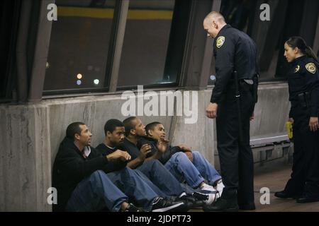 MICHAEL B. JORDAN, STAZIONE DI FRUITVALE, 2013, Foto Stock