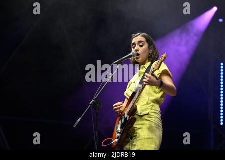 Roma, Italia. 21st giugno 2022. Galea durante l'apertura Live di MEG - Fortefragile Live, 22th giugno 2022, a Villa Ada Festival 2022, Roma, Italia. Credit: Independent Photo Agency/Alamy Live News Foto Stock