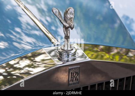 Emily, Spirit of Ecstasy, Classic Days 2022, Berlino, Germania Foto Stock
