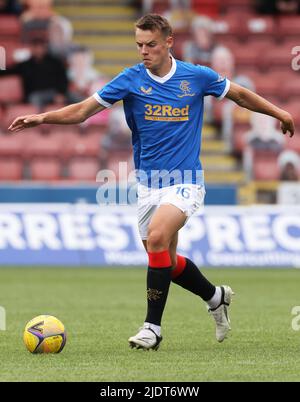 Foto di archivio del 05-07-2021 di Lewis Mayo di Rangers. Kilmarnock ha firmato il difensore della Scozia under 21s Lewis Mayo su un prestito stagionale da parte di Rangers. Data di emissione: Giovedì 23 giugno 2022. Foto Stock