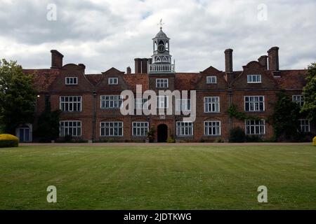 Rothamsted Manor situato in Harpenden Rural, Hertfordshire Inghilterra Regno Unito Foto Stock