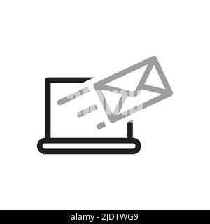 Icone della linea di consegna. Raccolta di icone di spedizione. Icone delle linee vettoriali relative all'interfaccia di consegna semplice. Contiene icone come la logistica. Illustrazione Vettoriale