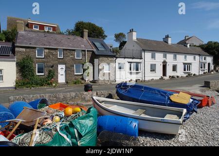 Y SWNT Cottages, Moelfre, Anglesey, Galles del Nord. Foto Stock