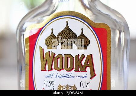 Bottiglia di vodka di Heiko Blume GmbH & Co. KG Foto Stock