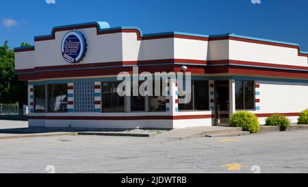 Johnny Be Good Dinner e Drive-Tru si trova a Parigi, Ontario, Canada. Foto Stock