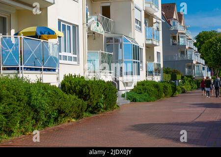 Località balneare Laboe sul fiordo di Kiel, Mar Baltico, distretto Ploen, Germania settentrionale, Europa Foto Stock