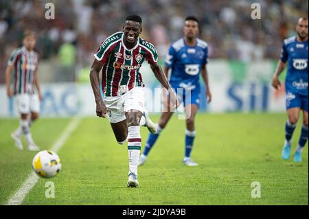 Rio de Janeiro, Brasile. 24th giugno 2022. RJ - Rio de Janeiro - 06/23/2022 - 2022 COPPA BRASILIANA, FLUMINENSE X CRUZEIRO Foto: Jorge Rodrigues/AGIF/Sipa USA Credit: Sipa USA/Alamy Live News Foto Stock