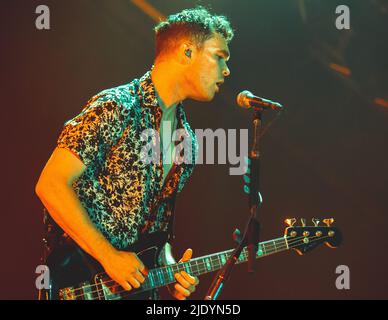 23/06/2022 - il duo rock britannico ROYAL BLOOD suona dal vivo ad Alcatraz a Milano Foto Stock