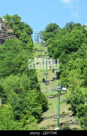 Seggiovia a Cochem Foto Stock
