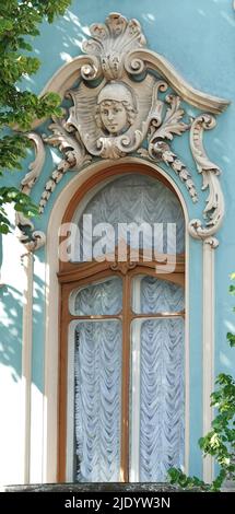 Kiev, Ucraina 10 giugno 2021: Edificio - Sala da pranzo di Tsarina Catherine vicino al Palazzo Mariinsky nel centro della città di Kiev Foto Stock